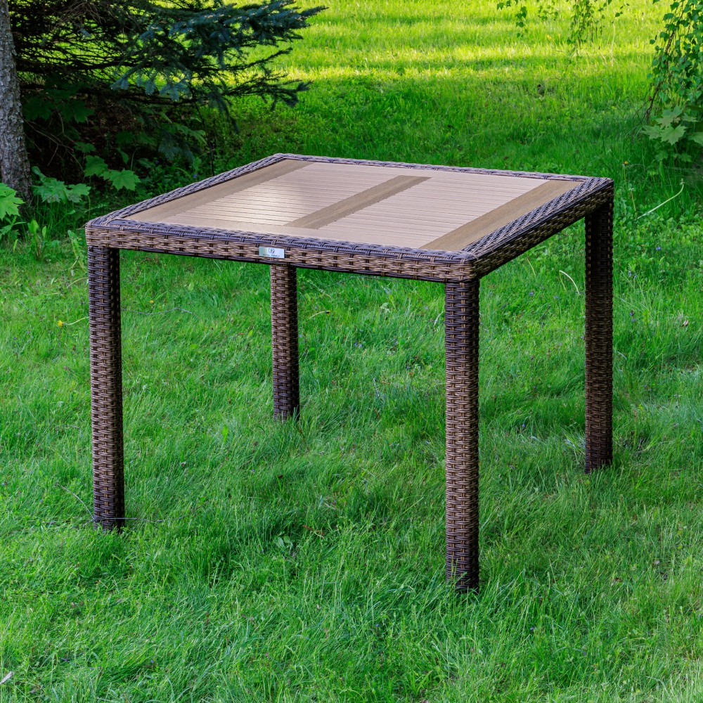 Обеденный стол Royal Family AMELIA 90 коричневый 1